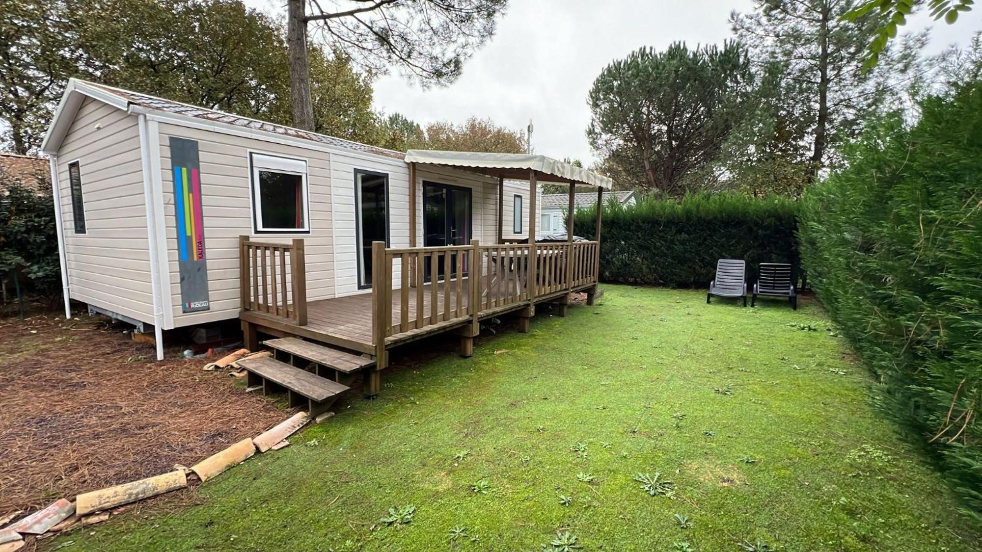 Mobil Home Amenage 2 Chambres La Teste Camping**** Εξωτερικό φωτογραφία